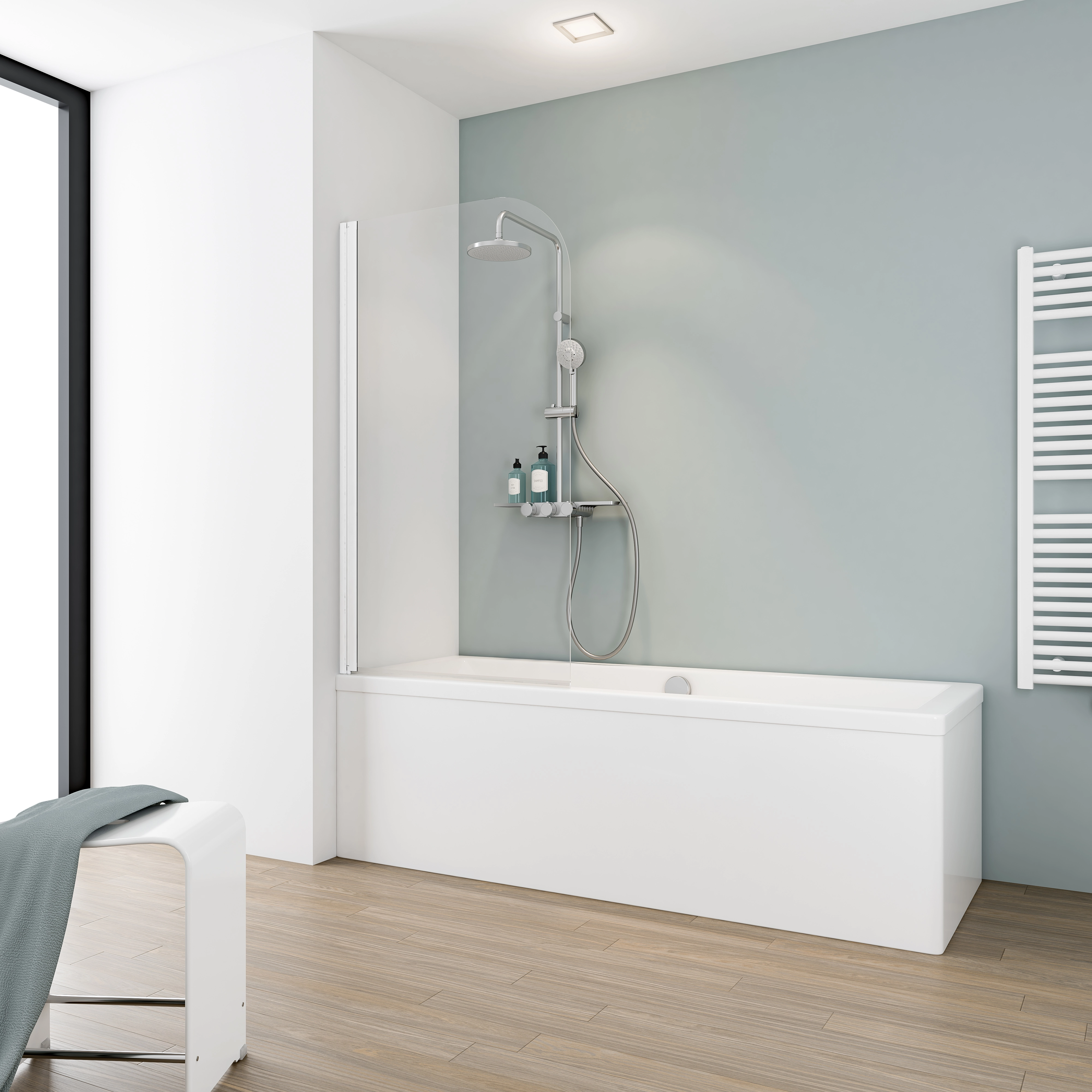 Duschwand badewanne kaufen bei OBI